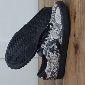 Converse Men's USA 9.5 NEW  CHECKPOINT PRO OX Gravel Gray Black Skate Snakeskin